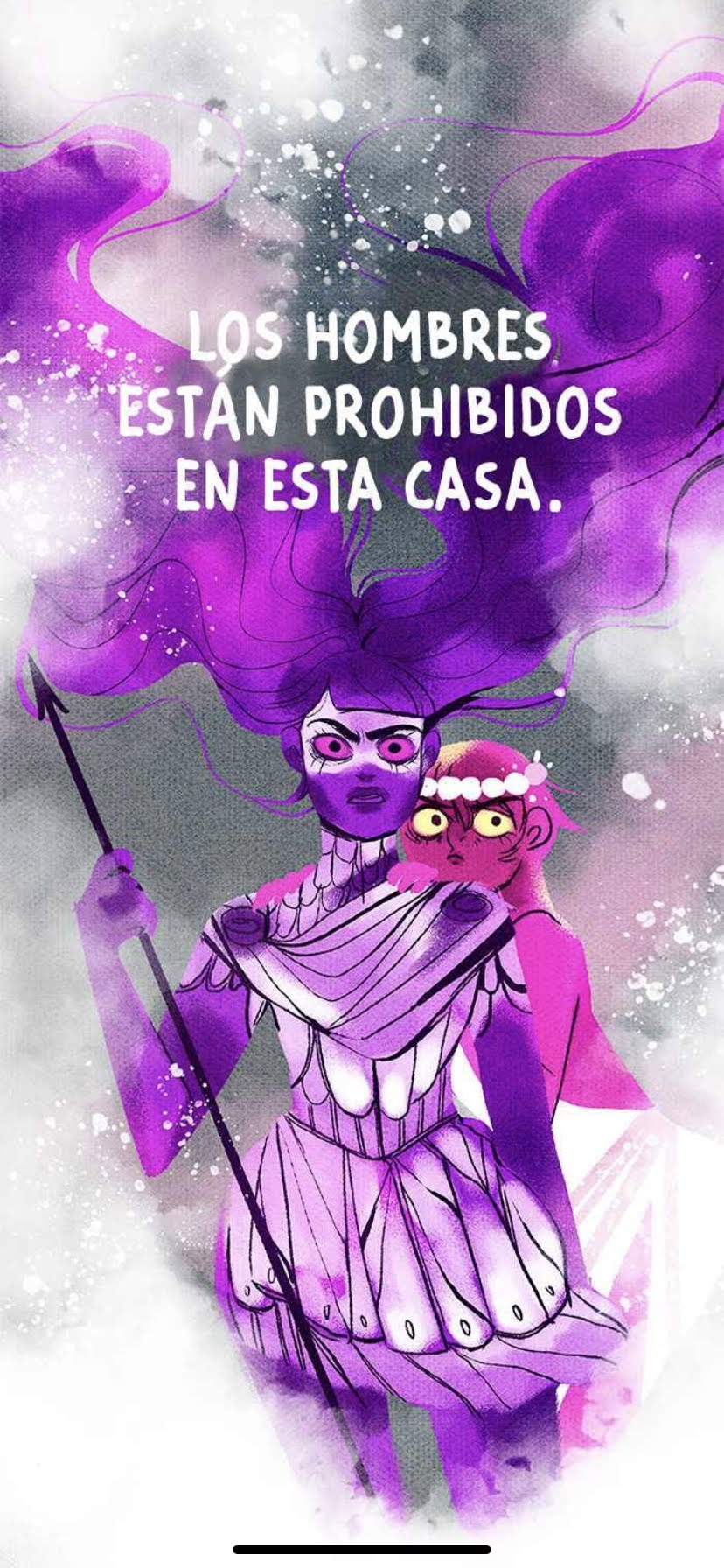 los hombres estan prohibidos en esta casa