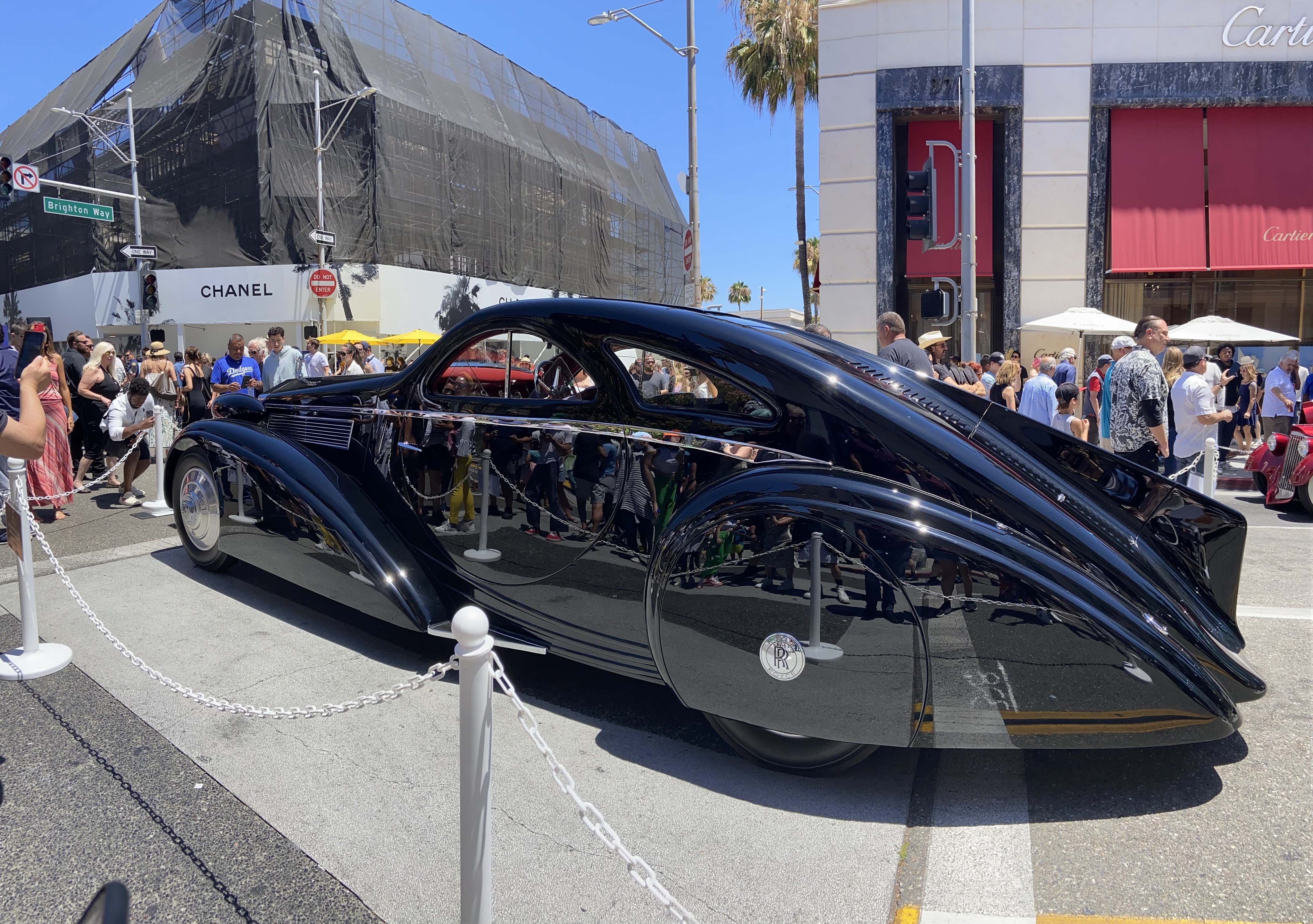 batmobile car with circular door