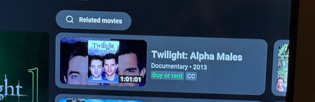 Twilight Alpha Males Documentary